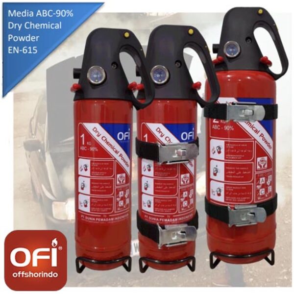 OFI ABC-90 DCP Powder Fire Extinguisher for Automotive Ver 201020