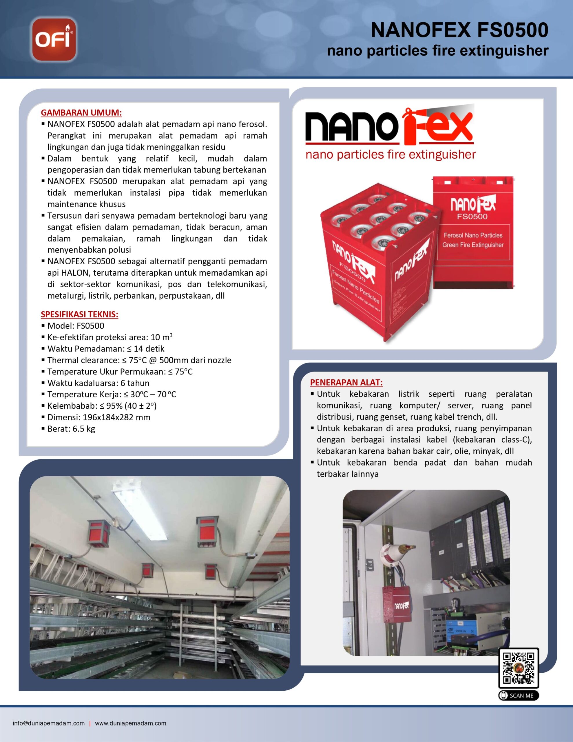 OFI - NANOFEX FS0500 Fire Extinguisher _ver 120221