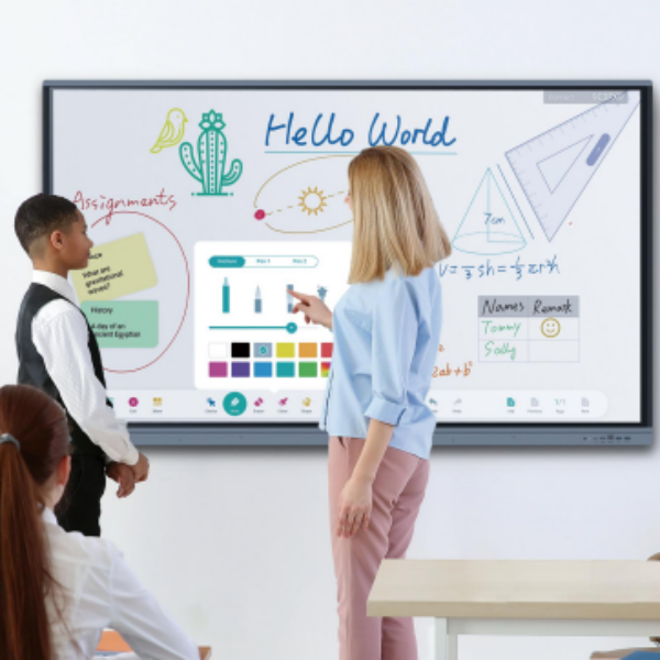 Perlengkapan Kantor Alat Presentasi LED dan Papan Interaksi Modern